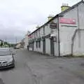 The car outside the derelict shop, Pints of Guinness and Streedagh Beach, Grange and Sligo, Ireland - 9th August 2021