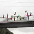 Some GAA fans cause a traffic jam on the M4, Manorhamilton and the Street Art of Dún Laoghaire, Ireland - 15th August 2021