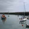 The lifeboat floats around on the still water, Manorhamilton and the Street Art of Dún Laoghaire, Ireland - 15th August 2021