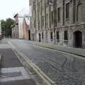 Old railway tracks in the cobbles, The Guinness Storehouse Tour, St. James's Gate, Dublin, Ireland - 17th August 2021