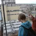 Fred checks his phone, The Guinness Storehouse Tour, St. James's Gate, Dublin, Ireland - 17th August 2021