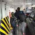 On the car deck, The Guinness Storehouse Tour, St. James's Gate, Dublin, Ireland - 17th August 2021