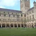 Another view of the cloisters, Dippy and the City Dinosaur Trail, Norwich, Norfolk - 19th August 2021