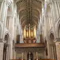 An altar, and the cathedral organ, Dippy and the City Dinosaur Trail, Norwich, Norfolk - 19th August 2021