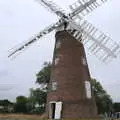 Billingford Windmill with its new sails, An Open Day at the Windmill, Billingford, Norfolk - 21st August 2021