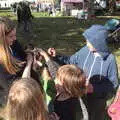 Someone takes their cat for a walk, Maui Waui Festival, Hill Farm, Gressenhall, Norfolk - 28th August 2021