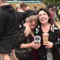 We bump into Amandines Sue, Maui Waui Festival, Hill Farm, Gressenhall, Norfolk - 28th August 2021