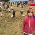 Harry's locked and loaded, Maui Waui Festival, Hill Farm, Gressenhall, Norfolk - 28th August 2021