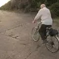 Mick the Brick on his bike, The Last Weavers Ever, Market Hill, Diss, Norfolk - 10th September 2021