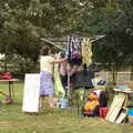 There's a washing-line challenge, The Brome and Oakley Fête, Oakley Hall, Suffolk - 19th September 2021