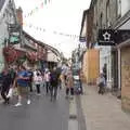 Mere Street in Diss is quite busy, BSCC at Ampersand and Birthday Lego at Jarrold's, Norwich, Norfolk - 25th September 2021