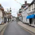 The Thoroughfare in Harleston, A Trip to Weybread Sailing Club, Harleston, Norfolk - 17th October 2021