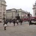 A quick view of Picadilly Circus and Eros, Cameraphone Randomness and The Crystal Maze, London - 21st October 2021