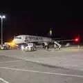 Our plane awaits on the apron, Five Days in Lanzarote, Canary Islands, Spain - 24th October 2021