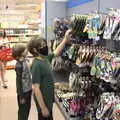 Fred looks for some flip flops, Five Days in Lanzarote, Canary Islands, Spain - 24th October 2021