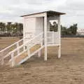 A lifeguard hut on the Playa de los Pocillos, Five Days in Lanzarote, Canary Islands, Spain - 24th October 2021