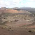 A view out over the national park, The Volcanoes of Lanzarote, Canary Islands, Spain - 27th October 2021