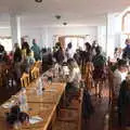 The crowded canteen of Mancha Blanca, The Volcanoes of Lanzarote, Canary Islands, Spain - 27th October 2021