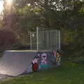 More graffiti in the sun, A New Playground and Container Mountain, Eye, Suffolk - 7th November 2021