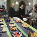 There's a good snack spread on the pool table, Brome Village Hall's 50th Anniversary, Brome, Suffolk - 12th November 2021