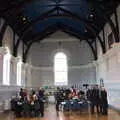 Inside the renovated Town Hall, The GSB and Remembrance Day Parades, Eye and Botesdale, Suffolk - 14th November 2021