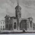 A Victorian engraving of the Town Hall, The GSB and Remembrance Day Parades, Eye and Botesdale, Suffolk - 14th November 2021