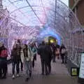 The Norwich light tunnel, Norwich Lights and a Village Hall Jumble Sale, Brome, Suffolk - 20th November 2021