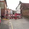 Church Street in Eye is closed for roadworks, The Eye Lights Switch On, Eye, Suffolk - 3rd December 2021