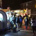 A doughnut van does some trade, The Eye Lights Switch On, Eye, Suffolk - 3rd December 2021