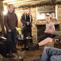 Wavy shows his legs off, GSB Carols and Beer With the Lads, Thornham and Thorndon, Suffolk  - 18th December 2021