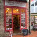 The glow of warm lights at the Natural Foodstore, GSB Carols and Beer With the Lads, Thornham and Thorndon, Suffolk  - 18th December 2021