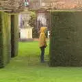 Harry does a bit of hiding, A Visit to Blickling Hall, Aylsham, Norfolk - 9th January 2022