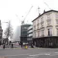 The old Whiteley's shopping centre has been gutted, The Last Trip to the SwiftKey Office, Paddington, London - 23rd February 2022