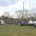 Harry runs off from the camper van, Weybread Pits and a Sunday Walk, Brome, Suffolk - 6th March 2022