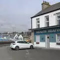 The hire car outside Kealy's, Greencastle, Doagh and Malin Head, County Donegal, Ireland - 19th April 2022