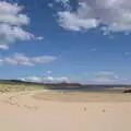 The boys are dots on the beach, Greencastle, Doagh and Malin Head, County Donegal, Ireland - 19th April 2022