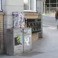 Stephen Hawking graffiti on a telecoms cabinet, Blackrock North and South, Louth and County Dublin, Ireland - 23rd April 2022