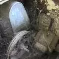 A cobweb-covered water pump, A 1940s Timewarp, Site 4, Bungay Airfield, Flixton, Suffolk - 9th June 2022