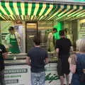 The Boy Phil gets a very dodgy hotdog, The Killers at Carrow Road, Norwich, Norfolk - 9th June 2022