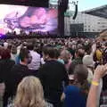 The Killers start their set, The Killers at Carrow Road, Norwich, Norfolk - 9th June 2022