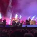 More impressive dumming from student Grace, The Killers at Carrow Road, Norwich, Norfolk - 9th June 2022