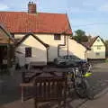 Nosher and Gaz's bikes at the Fighting Cocks, Fred's Flute Exam and Sean and Hannah Visit, Norwich and Brome, Suffolk - 18th June 2022