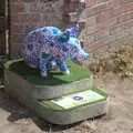 A spotty pig on the Piggy Tail Trail in Eye, A July Miscellany, Diss, Eye and Norwich - 23rd July 2022