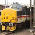 Class 37 37419 in InterCity Swallow livery, A July Miscellany, Diss, Eye and Norwich - 23rd July 2022