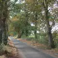 It looks like autumn down Thornham Road, The BSCC at the Cross Keys, Redgrave, Suffolk - 25th August 2022