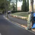 There's some sort of outdoor antique market, A Day by the Pool and a Festival Rehearsal, Arezzo, Italy - 3rd September 2022