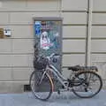 Graffiti on a street cabinet, A Day by the Pool and a Festival Rehearsal, Arezzo, Italy - 3rd September 2022