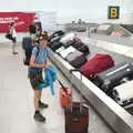 Harry picks our bags off the carousel, A Day by the Pool and a Festival Rehearsal, Arezzo, Italy - 3rd September 2022