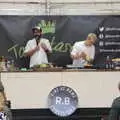 Chef Richard Bainbridge does a presentation, The Aldeburgh Food Festival, Snape Maltings, Suffolk - 25th September 2022