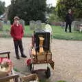 Fred scopes out the organ, A Golf Club Quiz and a Church Fête, Eye, Suffolk - 15th October 2022